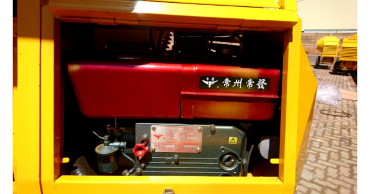 Concrete Mixer 560kg Diesel with Cable Lift