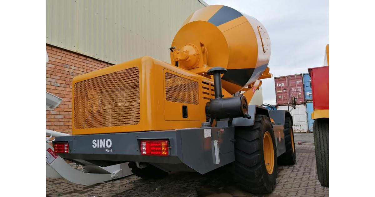Concrete Mixer 4x4 Mobile OTR Self-Loading 5400L