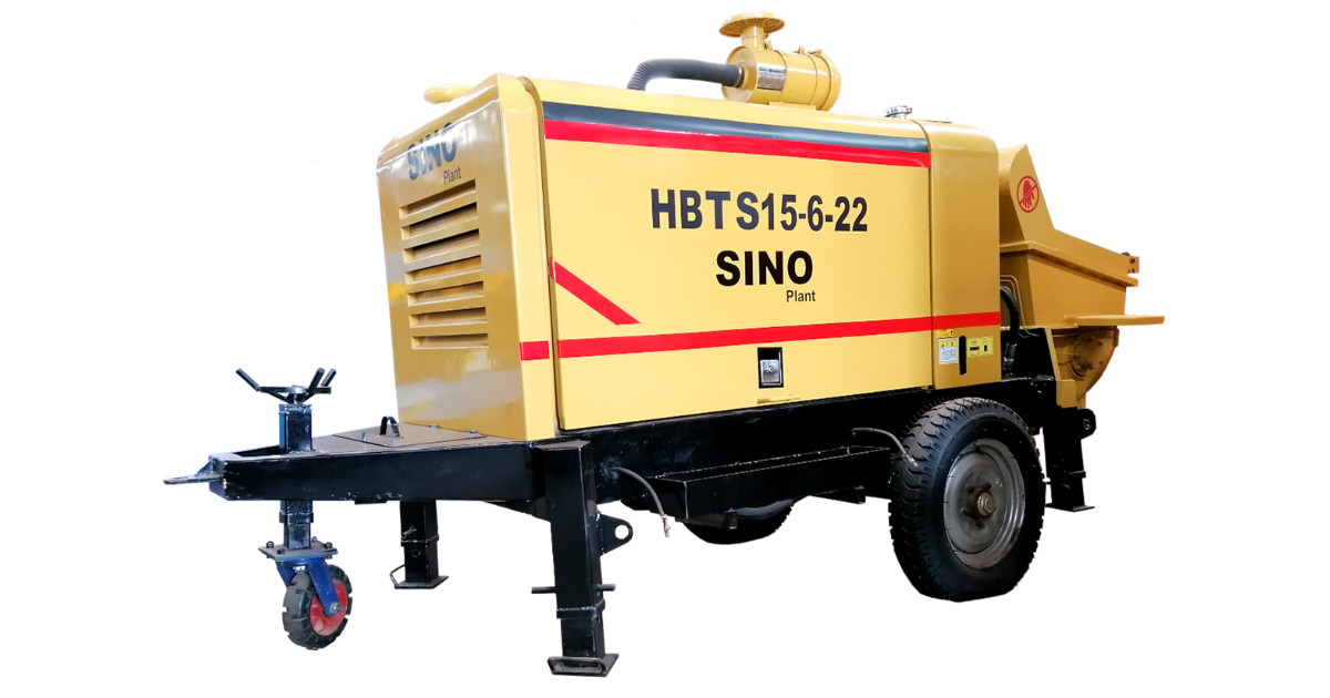 Diesel Concrete Pump 15m³ (No Pipes)