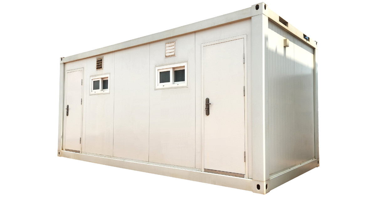 Container shower ablution unit