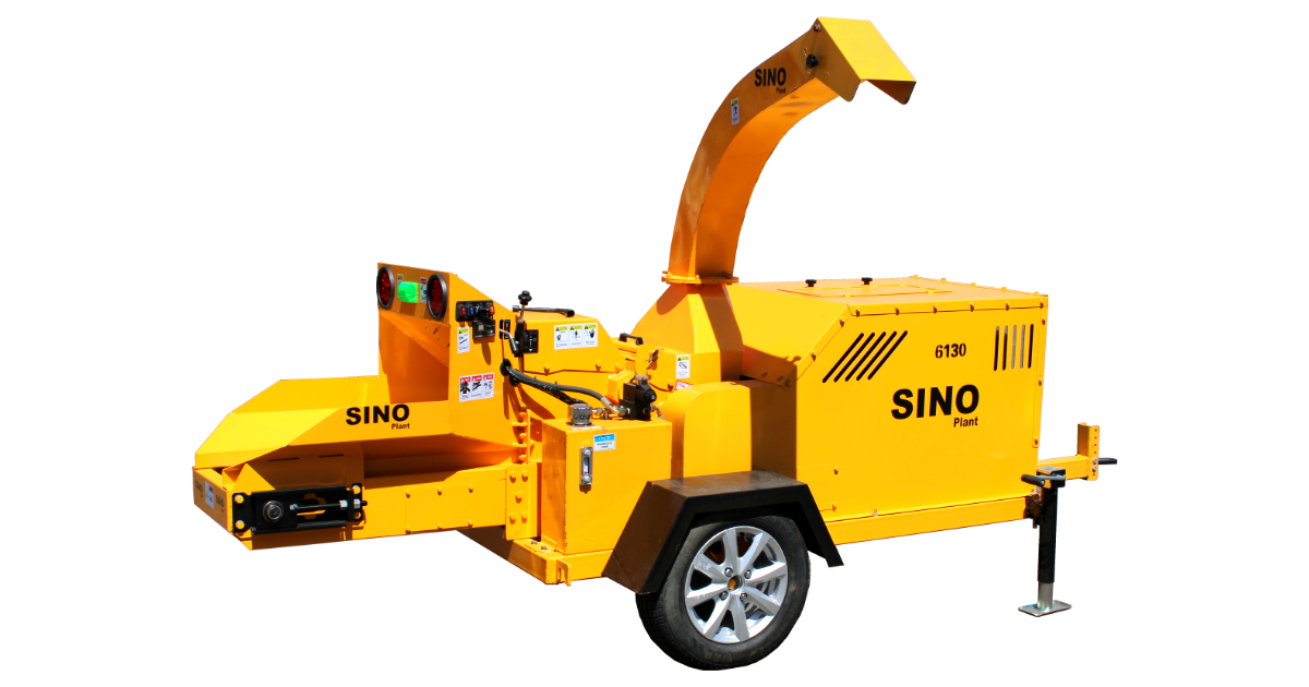 Wood Chipper 300x200mm Diesel Engine