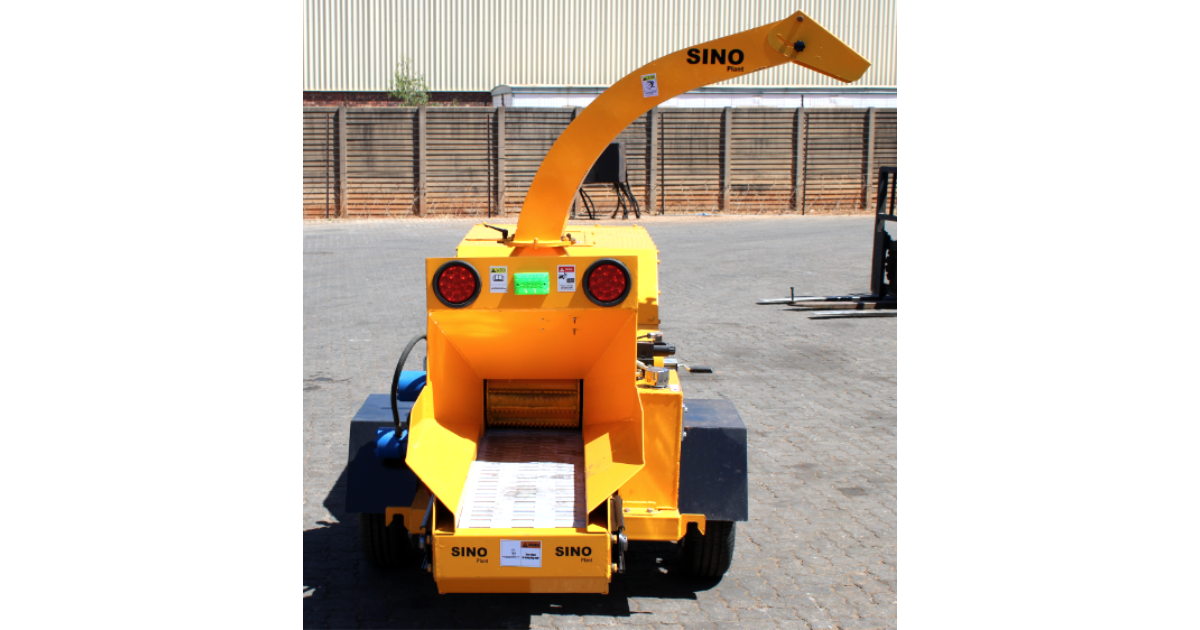 Wood Chipper 300x200mm Diesel Engine