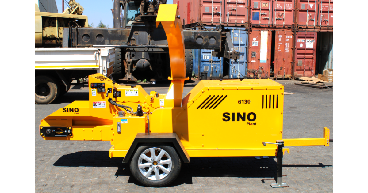 Wood Chipper 300x200mm Diesel Engine