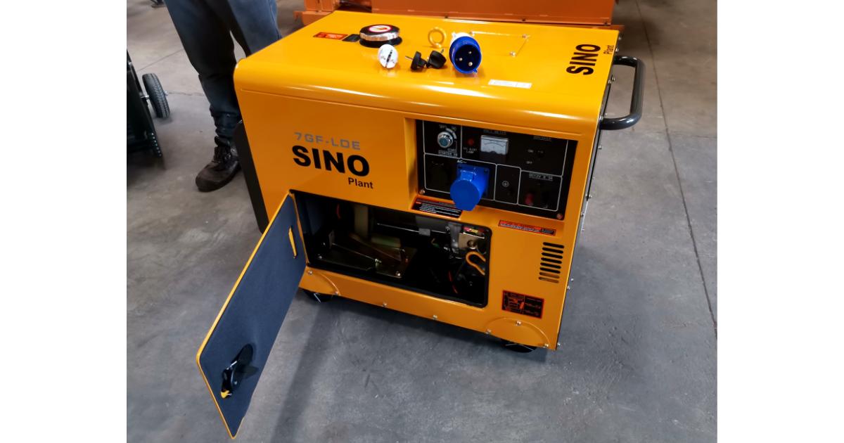 9kVA / 7kW Diesel Generator 220V Enclosed-Type