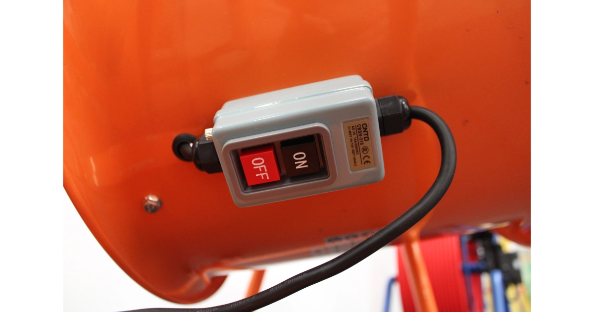 Construction Ventilation Fan 220V 18" On Wheels