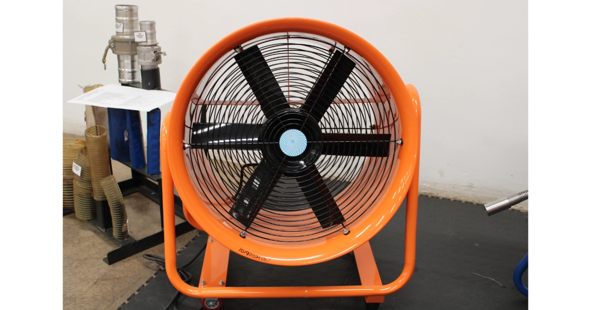 Construction Ventilation Fan 220V 18" On Wheels